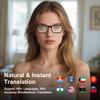 AI Smart Glasses for Men & Women with Chat GPT, AI Translation Bluetooth Glasses with 165+ Languages, Color-Change Lenses - UV & Blue Light Protection, Hands-Free Calls for Travel Meetings Business view 3