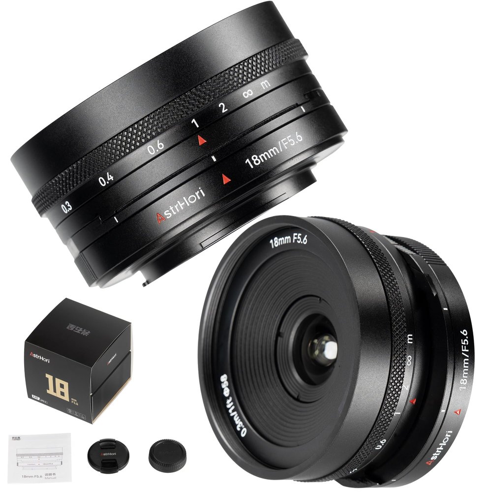 AstrHori 18mm F5.6 Shift Lens for Full-Frame Mirrorless Cameras, 6mm Perspective Control Ultra-Wide Prime Lens for Architecture, Interior and Landscape Photography (fit for X-Mount)