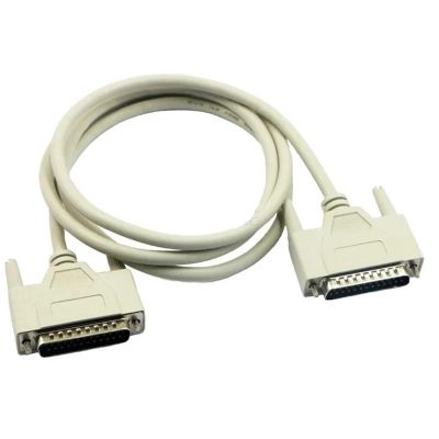 AWPMPX3EP DB25 25-pin Extension Cable, Male to Female, Plastic or Metal Case, 24/26/28AWG(Plastic Case,10M_30 AWG)