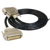 AWPMPX3EP DB25 25-pin Extension Cable, Male to Female, Plastic or Metal Case, 24/26/28AWG(Plastic Case,10M_30 AWG) view 3