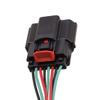 10cm P+T2707 13583440 MAF Mass Air Flow se/n*/SOR Meter Plug Connector Car Compatible with The G+MC view 2