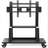 ZJXANOZ Adjustable TV Stand Base Bracket with 2 Tier Tray for 55 75 Inch TV Mobile TV Floor Stand for Universal Bracket (185cm) view 3