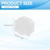 PATIKIL RJ11 Port Anti Port Anti Dust Cover Cap, 50pcs RJ11 Dustproof Plug Soft Silicone Protector for Computer Switch Router Network Interface Card, Clear view 2