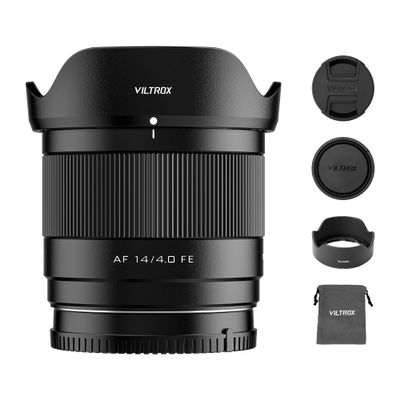 VILTROX AF 14mm F4.0 Air FE Lens for Sony E Mount, 112.6 Ultra-Wide Angle STM Auto Focus Full Frame Lens Compatible with Sony E-Mount Cameras a7IV a7RV a9II a7CII ZVE1 A1 a6700 a6400 a7rv a7iii
