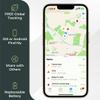 ROAM SMART TRACKER - Bluetooth Tracker & Item Locator for Keys, Luggage, Kid & Pet Gear, (iOS, Android), No App or Subscription, Fast Setup, Waterproof, 1-Pack, Grey view 2