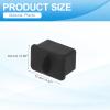PATIKIL SFP Port Anti Port Anti Dust Cover Cap, 30pcs SFP Dustproof Plug Soft Silicone Protector for Computer Switch Router Network Interface Card, Black view 2