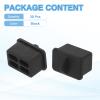 PATIKIL SFP Port Anti Port Anti Dust Cover Cap, 30pcs SFP Dustproof Plug Soft Silicone Protector for Computer Switch Router Network Interface Card, Black view 3