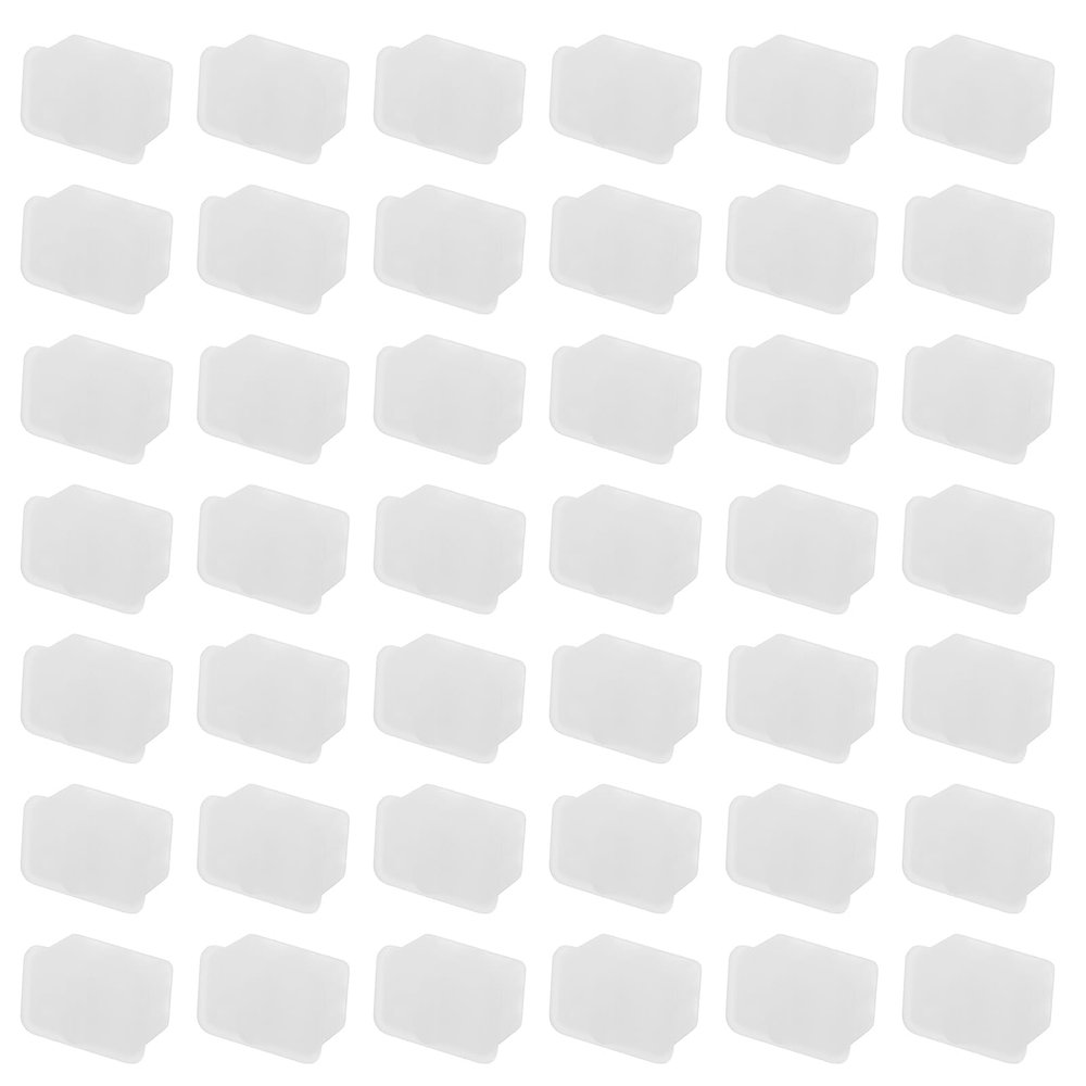 PATIKIL SFP Port Anti Port Anti Dust Cover Cap, 10pcs SFP Dustproof Plug Soft Silicone Protector for Computer Switch Router Network Interface Card, Clear