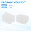 PATIKIL SFP Port Anti Port Anti Dust Cover Cap, 10pcs SFP Dustproof Plug Soft Silicone Protector for Computer Switch Router Network Interface Card, Clear view 3