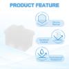 PATIKIL SFP Port Anti Port Anti Dust Cover Cap, 10pcs SFP Dustproof Plug Soft Silicone Protector for Computer Switch Router Network Interface Card, Clear view 4