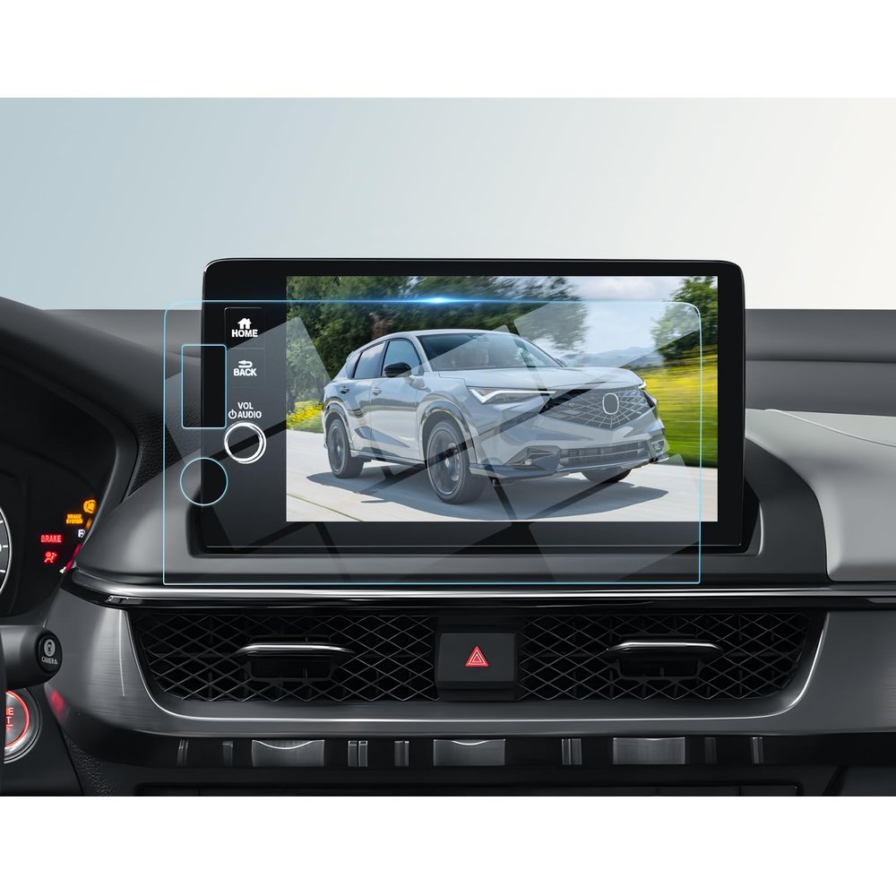BIBIBO for 2025 2026 Acura ADX Screen Protector 2025 2026 Acura ADX (ADX, A-Spec)(2 Holes On Screen) 9" Tempered Glass Film 2025 2026 Acura ADX Accessories Accessories