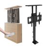 ZJXANOZ Electric TV Lift Stand - Motorized Adjustable TV Mount Bracket - Telescopic Lift for TVs 42-65in, Up to 60kg, Hidden in Cabinet, Fast Travel Under 40 Seconds view 1