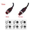 BHUPWZE 2M GX12 2/3/4/5/6Pin Luchtvaart Mannelijke/Vrouwelijke Verlengen Kabel M12 En Audio Connector Voor CCTV Camera Beveiligin(6Pin Female Male) view 3