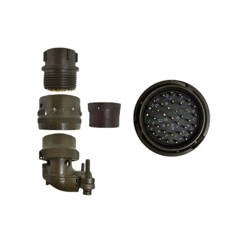 KZYIHVMY 1pcs Aviation Plug PT08E-22-36P/S Socket Circular Connector(PT08E-22-36S(SR))