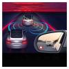 Car Blind Spot Detection System with Ultrasonic Sensors - Safety Driving Radar Lens Light Alarm for Lane Changing Assistance(Red) view 3