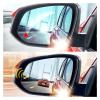 Car Blind Spot Detection System with Ultrasonic Sensors - Safety Driving Radar Lens Light Alarm for Lane Changing Assistance(Red) view 4