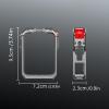 TECKEEN Camera Housing Frame Camera Cover Plate, Protector Aluminum Alloy Protective Cage Housing Frame Protector Anti-drop for DJI Osmo 360 Action Camera view 2