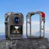 TECKEEN Camera Housing Frame Camera Cover Plate, Protector Aluminum Alloy Protective Cage Housing Frame Protector Anti-drop for DJI Osmo 360 Action Camera view 3