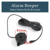 4-Sensor Vehicle Reverse Parking Aid - 12V Backup Radar Alarm System with 22mm Detection Probes - 8 Color Choices for Cars, Trucks, SUVs(Red) view 3