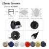 4-Sensor Vehicle Reverse Parking Aid - 12V Backup Radar Alarm System with 22mm Detection Probes - 8 Color Choices for Cars, Trucks, SUVs(Red) view 4