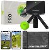 Garmin Approach R10 Portable Golf Launch Monitor with Vice Pro Balls | Practice at Home or on The Driving Range | Track Metrics, Record Video, 43,000+ Courses | with Signature Series Golf Towel view 1
