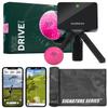 Garmin Approach R10 Portable Golf Launch Monitor with Vice Drive Balls | Practice at Home or on The Driving Range | Track Metrics, Record Video, 43,000+ Courses | with Signature Series Golf Towel view 1