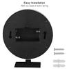 NOENNULL Dummy Fake Camera, Solar Powered LED Light Camera Indoor Outdoor Security Camera, Easy Installation, Water Proof Surveillance Security Camera with LED Light for Home, Office, view 3