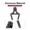 AXVBXZ Compatible with Kawasaki ZH2 2020 2021 2022 2023 2024 2025 Motorcycle Navigation Mounting Plate Bracket Windshield Phone Stand Holder(Type 6) view 3