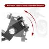 AXVBXZ Compatible with Moto Guzzi V85TT 2019 2020 2021 2022 2023 2024 Navigation Plate Bracket Motorcycle Windshield Mount Phone Stand Holder(Type 4) view 3