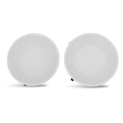 YUEHISY 8.11" Metal Mesh Speaker Grille Cover, Universal Magnetic Detachable Design for Ceiling Wall Home Theater RV Boat