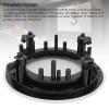YUEHISY 8.11" Metal Mesh Speaker Grille Cover, Universal Magnetic Detachable Design for Ceiling Wall Home Theater RV Boat view 2