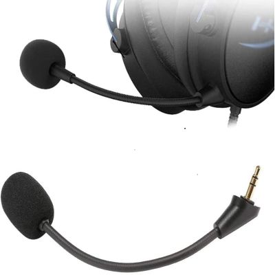 Gaming Headset Mic Replacement for HP Kingston HyperX Cloud Alpha (Alphas S) 3.5mm Headphone Microphone Boom