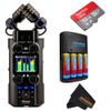 Zoom H5studio 4-Track Handy Recorder with 32-Bit Float Recording with Sunshine Photo Accessories Bundle... (H5Studio - Essential Bundle) view 1