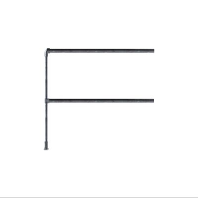 Safety Rail Co. OSHA Compliant Industrial Safety Railing Surface Mount 6 Feet Extension