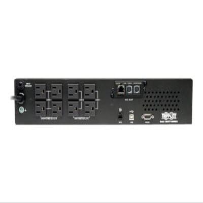Eaton Tripp Lite SMART1500RM2UN 1500VA 1350W UPS 2U Rackmount Pure Sine Wave 120V 8 NEMA 5-15R Outlets WEBCARDLX SNMP AVR LCD USB Hot-Swap ACE 3 Year Warranty Included