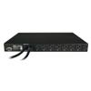 Eaton Tripp Lite PDUMH20AT 20A ATS Metered PDU, 120V, 16 NEMA 5-15/20R Outlets, Dual L5-20P Inputs, 1U Rackmount Power Distribution Unit, ACE 3 Year Warranty Included view 2