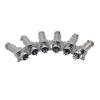 BHUPWZE 5PCS GX12 Connector Square Flange 2pin3pin4pin5pin6pin7pin Diam 12mm Push-Pull Circular Quick(Sky Blue) view 1