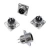 BHUPWZE GX12 Connector Square Base Flange Socket 2 Pin 3pin 4pin 5pin 6pin 7pin Diam 12mm(3 Pin) view 3