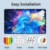 60-300 inch Portable Projection Screens, 2 Sided 16:9 Foldable Anti-Crease Projector Movies Screens for Camping Party, Home Theater, Office(300in(663x373cm)) view 3