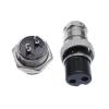 BHUPWZE GX16*10PCS Cable Connector 5/8" 2Pin3pin4pin 5pin6pin7pin8pin9pin10pin Male Plug Female Socket Connectors(10PIN socket10PCS) view 4