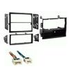 Single and Double DIN Car Stereo Radio Install Kit Package Compatible with 350Z 2003, 2004, & 2005 Without Factory Amplifier view 1