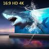 72-92 inch Projector Screen Fixed Frame, 16:9 Format 4K Ultra HD Wall Mount Projection Screen for Indoor Movie Video Home Theater(80in) view 3