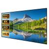 72/84 inch Projection Screen with Fixed Aluminum Frame, 16:9 8K 4K Ultra HD 3D Wall Mount Projection Screen for Indoor Movie Video Home Theater Cinema Office(84in) view 1