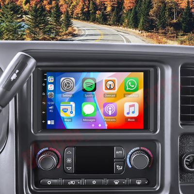 7" Double Din Car Radio Stereo Upgrade for 2003 2004 2005 2006 Cadillac Escalade Touch Screen Head Unit Car Stereo Android 13 w/Wireless & Wired Carplay Android Auto GPS Navigation/SWC/Camera+MIC