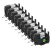 10 Pack Esaytool Compatible with P-Touch TZe-251 TZe251 TZ-251 Black on White 24mm 0.94 1'' Laminated Tape Replacement for Ptouch PT-D600 PT-E500 PT-H500 PT-P710BT PT-1400 PT-9200DX Label Maker view 1