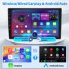 7" Double Din Car Radio Stereo Upgrade for 2004 Ford F-150 HeritageTouch Screen Head Unit Car Stereo Android 13 with Wireless & Wired Carplay Android Auto GPS Navigation/SWC/Backup Camera+MIC,2+32G view 3