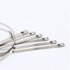 100pcs 4.6mmx400mm 4.6 * 400mm 4.6mmx400mm Self-Locking Stainless Steel Zip Cable Tie Lock Tie Wrap 201 304 316(SS304) view 3