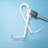 ACFFVBW Coiled Extension Cord, 0.15mm Square Spiral Telescopic Wire 8 Core 26AWG White Spring Cable Stretch 1 Meter to 15 Meters Spring Cable Spiral Extension(Stretch 6 Meter) view 3