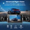 360View 4 Channel Dash Cam, 2K+1080P Front and Rear Inside Left Right, Wireless Dash Camera for Cars, Built-in G-Sensor, IR Night Vision, 24H Parking Mode, 64GB SD Card, Loop Recording, APP Control view 2