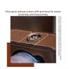 Camera Half Case, Compact Protective PU Leather Cover With Shoulder Strap For Fuji XE5 Camera Design In Brown & Green For Daily Use(brown) view 4